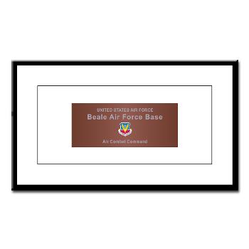 BAFB - M01 - 02 - Beale Air Force Base - Small Framed Print